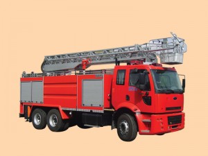 24 metrelik itfaiye aracı