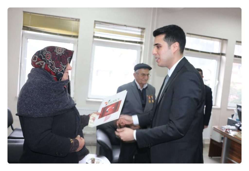 İlçemizde Yeni Nüfus Cüzdanları Tanıtıldı