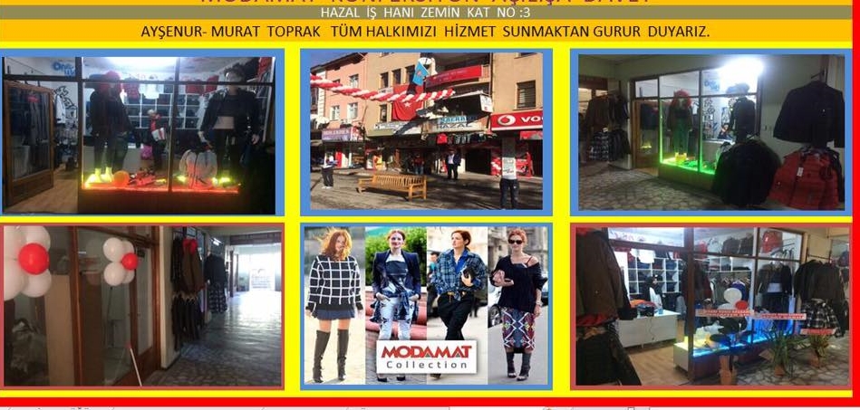 MODAMAT COLLECTİON HİZMETE GİRDİ